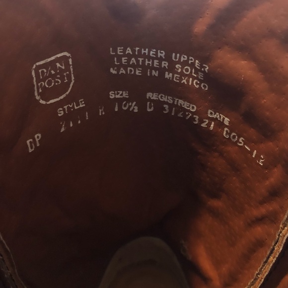 Dan Post Cowboy Boots 🤠 - Picture 4 of 8